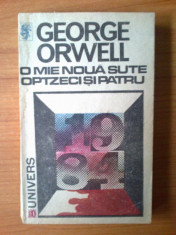 d7 O mie noua sute optzeci si patru - George Orwell foto