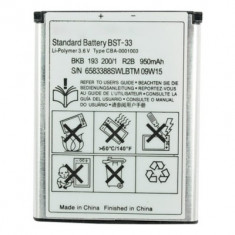 New Standard Battery For Sony Ericsson BST-33 950mAh ( Va rog cititi cu atentie si nu comandati aiurea ) foto