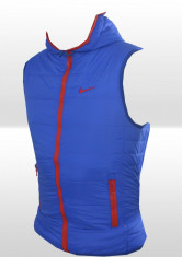 Vesta Nike - Din Fas - Albastru - Model Nou - Casual - Masuri M L XL XXL F19 foto