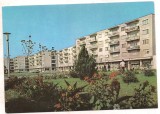 #carte postala(ilustrata)-VRANCEA-Marasesti-Piata Garii