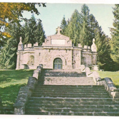 #carte postala(ilustrata)-VRANCEA-Mausoleul Soveja