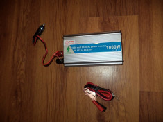 Invertor 12V dc - 220V ac, 1000 W foto