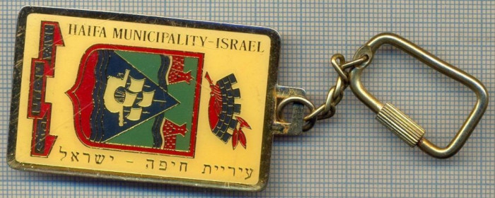 ATAM2001- Breloc 95, pentru colectionari - HAIFA MUNICIPALITY - ISRAEL