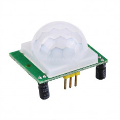 HC-SR501 Senzor infrarosu Detector de miscare Modul Arduino (MSP Pyroelectric Infrared IR PIR Motion Sensor Detector Module) foto