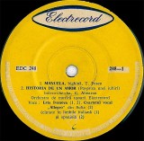 Orchestra Electrecord_Teodor Cosma_Leia Ivanova_Roxana Matei_ - Manuela_Historia De Un Amor_Patricia_Eso Es El Amor (7&quot;), VINIL, Latino, electrecord