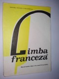 Franceza - manual pentru clasa a X - a /1988