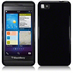 Husa Blackberry Z10 Protectie spate gel TPU negru foto