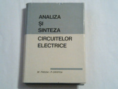 M.PREDA \ P.CRISTEA - ANALIZA SI SINTEZA CIRCUITELOR ELECTRICE foto