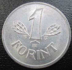 (1181) UNGARIA 1 FORINT 1989 aUNC ! foto