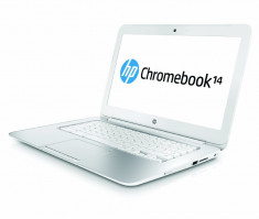 NOUL HP Chromebook 14 White (Alb) Intel Haswell 14&amp;quot;HD, Chrome OS, 16Gb SSD, 4Gb Ram, 9.5 Ore Autonomie, NOU foto