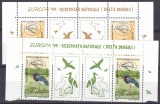 ROMANIA 1999 EUROPA - REZERVATII NATURALE - DELTA DUNARII LP 1485a