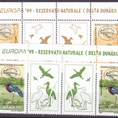 ROMANIA 1999 EUROPA - REZERVATII NATURALE - DELTA DUNARII LP 1485a