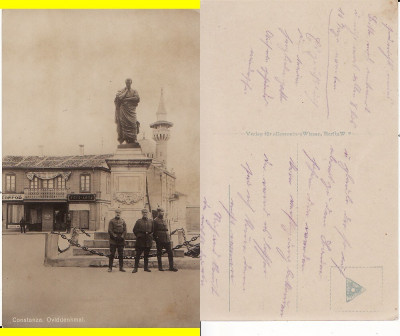 Constanta - Statuia Ovidiu - militara, razboi, WWI foto