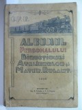 CFR - ALBUMUL PERSONALULUI - ANUL 1938 - LUCRARE DE EXCEPTIE - RARITATE