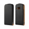 Husa HTC ONE M8 MINI Flip Case Slim Inchidere Magnetica Black