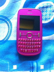 Nokia Asha 200 dual sim pink foto