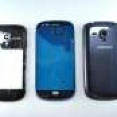 Carcasa Samsung I8190 Galaxy S3 mini A1 Albastru Indigo foto