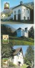 !!! LIECHTENSTEIN - LOT 3 ILUSTRATE MAXIME ARHITECTURA MAUREN 2001