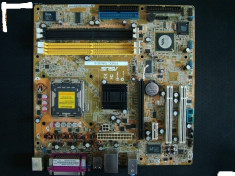 Vand kit placa de baza Asus P5VDC-TVM SE/S Socket 775 cu 2xDDR2, PCI-Exp, tablita I/O, procesor Intel Celeron 2.53 Ghz foto