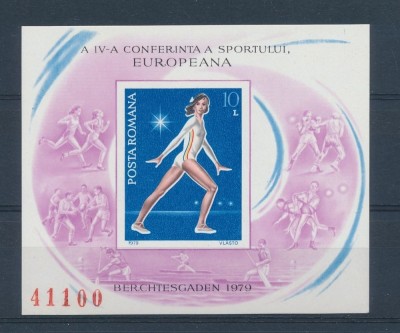 ROMANIA 1979 A IV-a CONFERINTA A SPORTULUI LP 989 foto