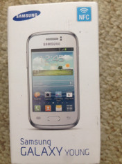 Samsung Galaxy Young White, S6310, Liber de retea. foto