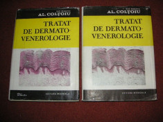 Tratat de dermato - venerologie - Al.Coltoiu ( 2 volume ) foto