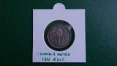 Moneda argint 1 Coroana Austria 1916 #442 foto