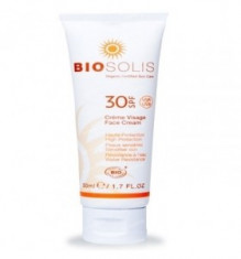 Crema de fata BIO cu protectie solara inalta FPS 30, 50ml Biosolis foto