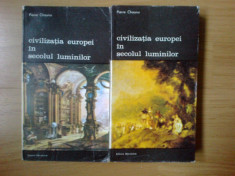 k4 Civilizatia Europei In Secolul Luminilor - Pierre Chaunu (2 volume) foto