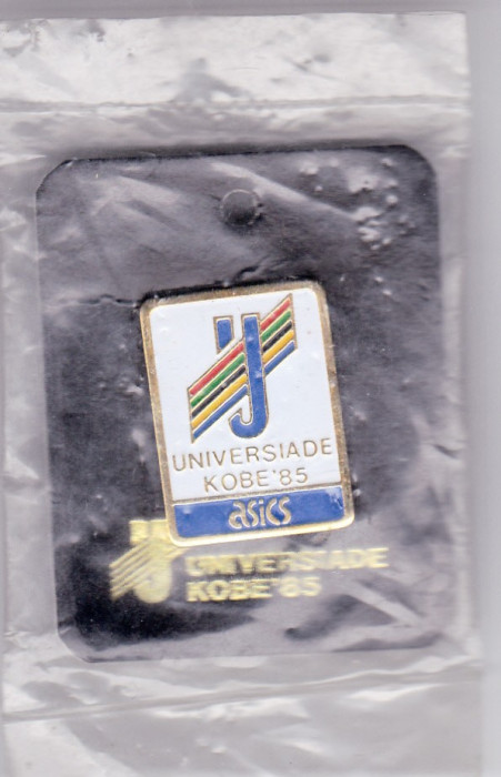 Insigna Universiada KOBE 1985 (Japonia)