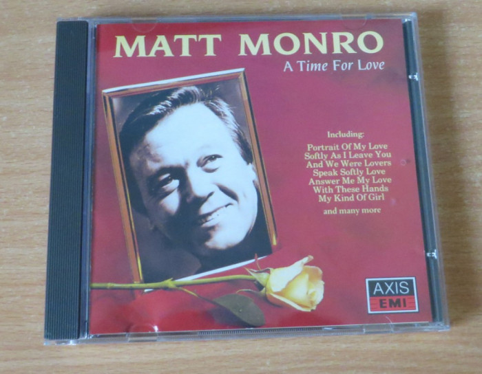 Matt Monro - Time for Love (CD)