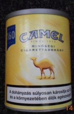 Tutun CAMEL galben 80g pentru rulat sau injectat in tuburi foto