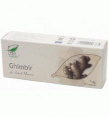 Ghimbir 30 capsule Medica foto