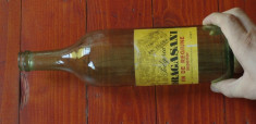 Sticla din perioada comunista - eticheta originala - sticla de vin Podgoria Dragasani - vin de regiune superior !!! foto