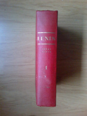 n5 Lenin -Opere alese - VOL 1 (868 pagini) foto