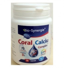 Calciu coral complex 60 cps Bio Synergie Bio-Synergie foto