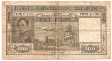 BELGIA 100 FRANCI FRANCS 1947 U