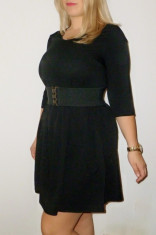 Rochie neagra casual Clockhouse ( Zara Grup) foto