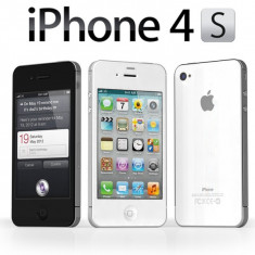 IPHONE 4S 8GB BLACK CUTIA SIGILATA, NEVERLOCKED, GARANTIE 24 LUNI, FACTURA !!! foto