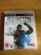 JOC PS3 RED FACTION ARMAGEDDON ORIGINAL / STOC REAL in Bucuresti / by DARK WADDER foto