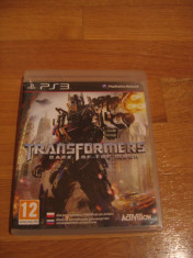 JOC PS3 TRANSFORMERS DARK OF THE MOON ORIGINAL / STOC REAL in Bucuresti / by DARK WADDER foto