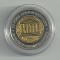 UCRAINA 5 HRIVNE 2004 , BIMETAL , 50 ANI Aderare la UNESCO , UNC in capsula