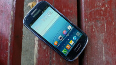 SAMSUNG GALAXY S3 MINI I8190 CUTIE, STARE F B, NECODAT, BATERIE NOUA, VANZATOR BRONZE foto