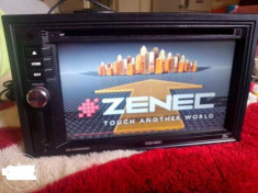 Dvd 2 din zenec ze-nc 620d multimedia cu gps igo primo full europa, bluetoth, tv , foto