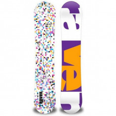 Placa Snowboard Raven Grid White 147cm foto