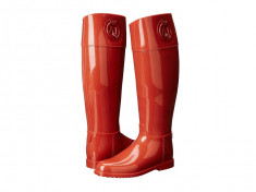 Boots femei Armani Jeans RJ Rain Boot With Crystal | 100% originals | Livrare cca 10 zile lucratoare | Aducem pe comanda orice produs din SUA foto