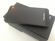 BLACKBERRY Z10 BLACK stare foarte buna , codat ORANGE Ro. PACHET COMPLET foto