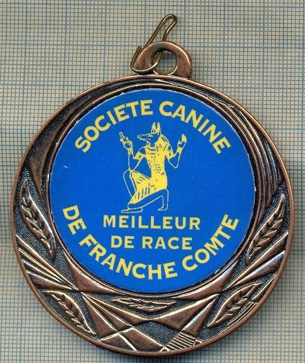 ATAM2001 MEDALIE 07 - TEMA CANINA - MEILLEUR DE RACE - SOCIETE CANINE DE FRANCE COMTE -FRANTA - starea care se vede