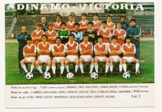 ilustrata Dinamo-Victoria Bucuresti 1985 foto