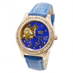 Winner Mechanical Women&amp;#039;s Wristwatch with Butterfly Pattern and Rhinestone Decoration ( Va rog cititi cu atentie si nu comandati aiurea ) foto